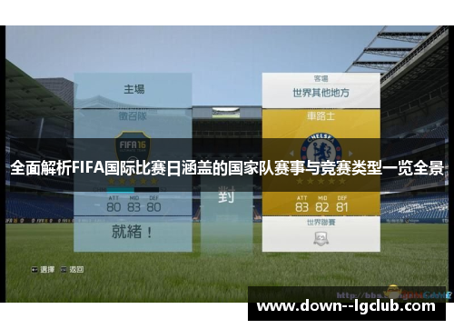 全面解析FIFA国际比赛日涵盖的国家队赛事与竞赛类型一览全景